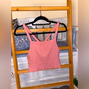 Pink American Eagle top